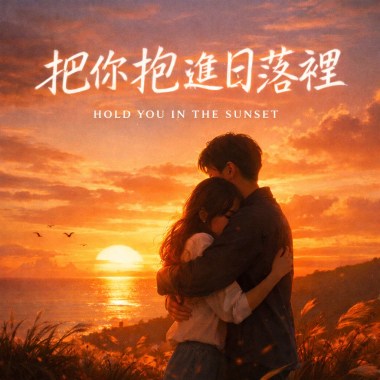 把你抱進日落裡